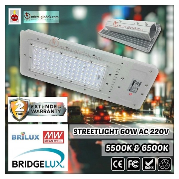 LED Street Light Lampu Jalan Brilux 60W | Streetlight